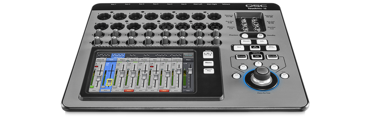 TouchMix-16 Compact Digital Mixer