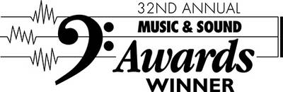 32nd Annual Music & Sound Awards Winner badge