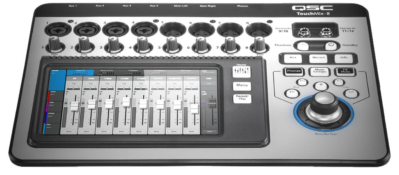 Front image of TouchMix-8