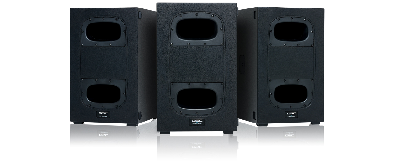 Front image of KS112 subwoofers