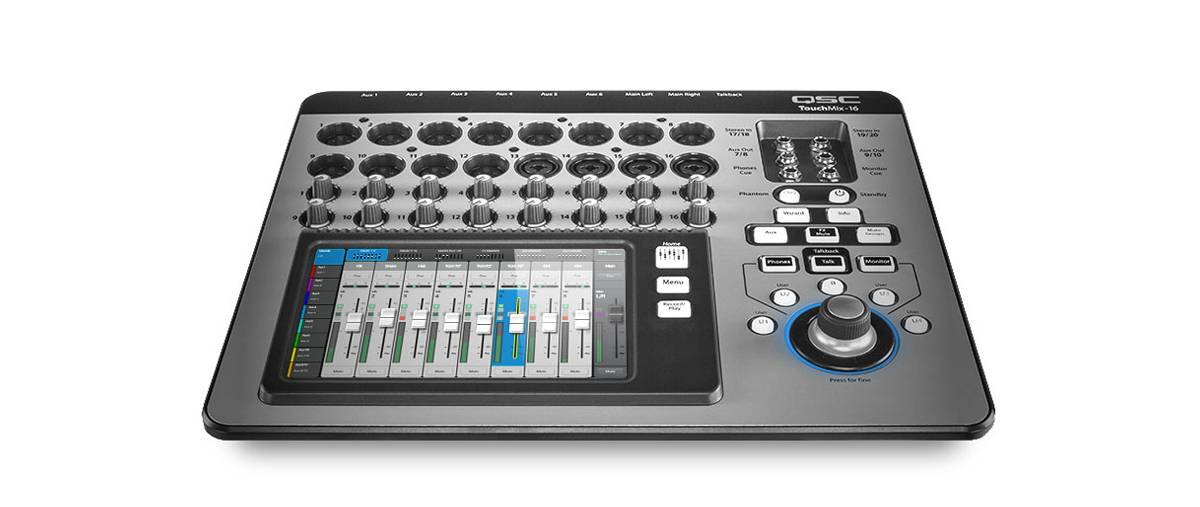 Front image of TouchMix-16