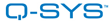 Blue Q-SYS logo